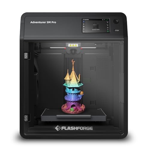 FLASHFORGE Adventurer 5M Pro 3D Printer with 1 Click Auto Printing System