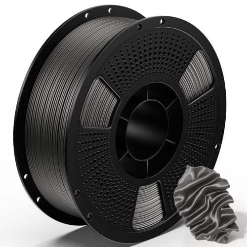 UJOY3D PLA Metal Filament, Metallic Shiny Silk PLA 3D Printer Filament 1kg