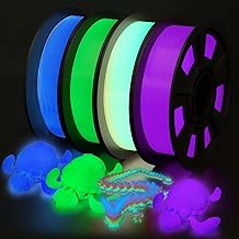 YOUSU 3D Printer Filament Bundle, Glow in The Dark Filament Multicolor — Key specifications at a glance
