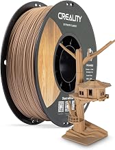 Creality Wood Filament PLA, 3D Printer Filament 1.75 mm, Smooth Silk Texture, Toughness, 1kg(2.2lbs)/Spool Printing Filament, for All Printe
